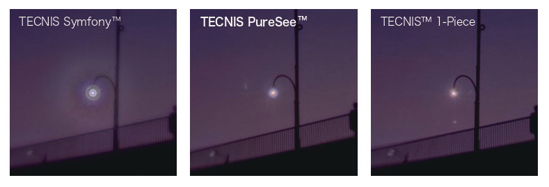 夜間光視症の発生を抑える光学設計